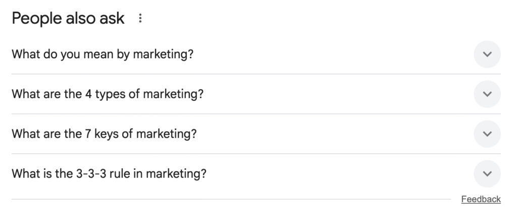 google search marketing