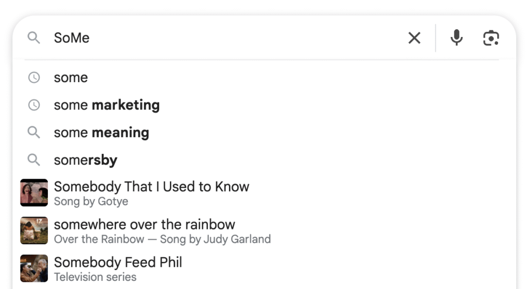 google search SoMe