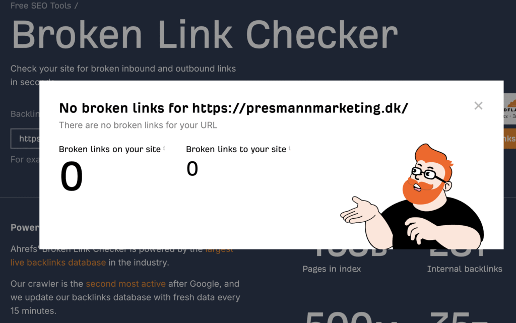broken link