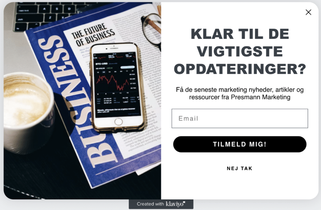tilmeldning
